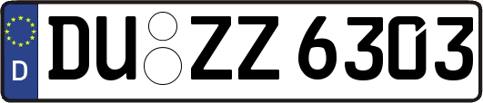 DU-ZZ6303