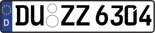 DU-ZZ6304