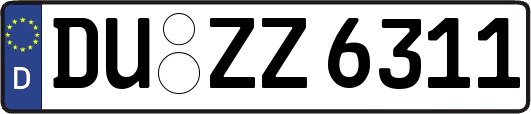 DU-ZZ6311