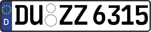 DU-ZZ6315