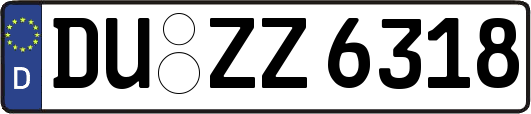 DU-ZZ6318
