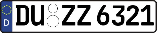 DU-ZZ6321