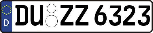 DU-ZZ6323