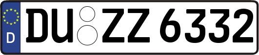 DU-ZZ6332