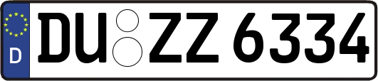 DU-ZZ6334