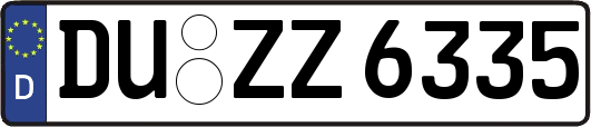 DU-ZZ6335