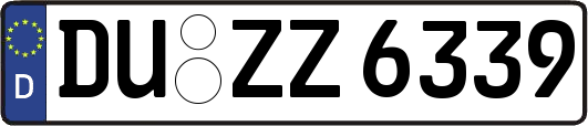 DU-ZZ6339