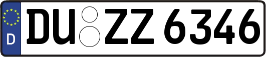 DU-ZZ6346