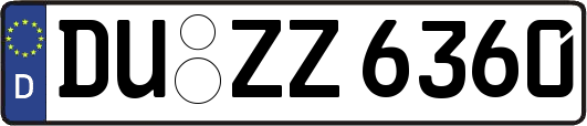 DU-ZZ6360