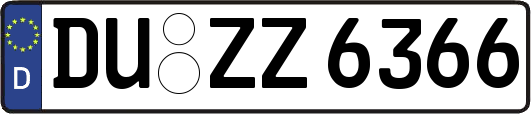 DU-ZZ6366
