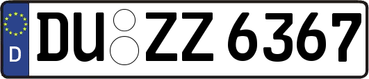 DU-ZZ6367