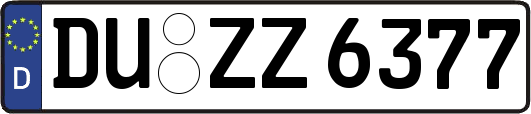 DU-ZZ6377