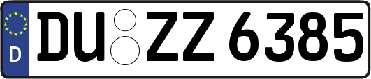 DU-ZZ6385