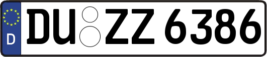 DU-ZZ6386