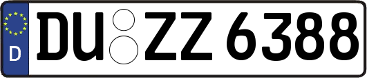 DU-ZZ6388