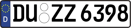 DU-ZZ6398