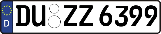 DU-ZZ6399
