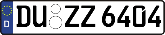 DU-ZZ6404