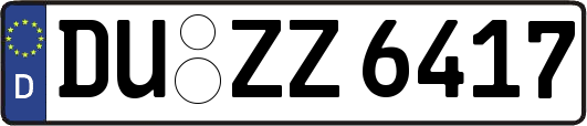 DU-ZZ6417