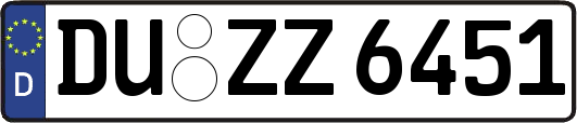 DU-ZZ6451