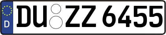DU-ZZ6455
