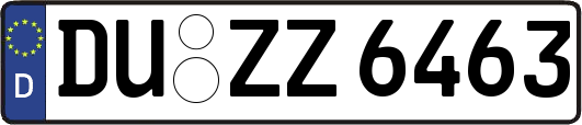 DU-ZZ6463