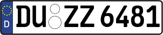 DU-ZZ6481
