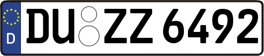 DU-ZZ6492
