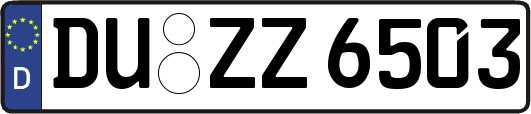DU-ZZ6503