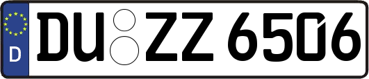 DU-ZZ6506