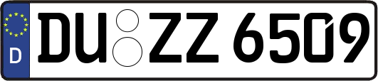 DU-ZZ6509