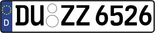DU-ZZ6526