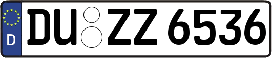 DU-ZZ6536