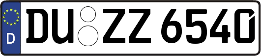 DU-ZZ6540