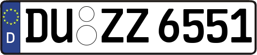 DU-ZZ6551