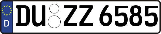 DU-ZZ6585