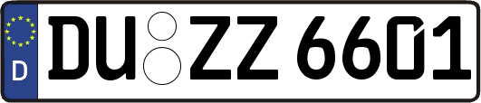 DU-ZZ6601