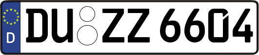 DU-ZZ6604