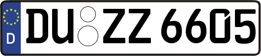 DU-ZZ6605
