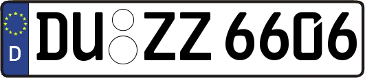 DU-ZZ6606