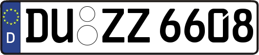 DU-ZZ6608