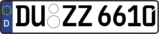 DU-ZZ6610