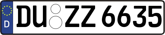 DU-ZZ6635