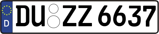 DU-ZZ6637