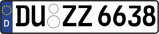 DU-ZZ6638