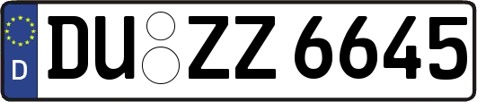 DU-ZZ6645