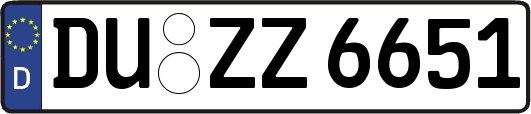 DU-ZZ6651