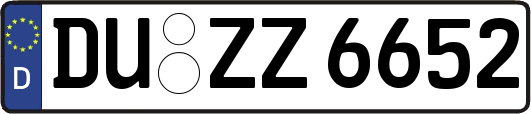DU-ZZ6652