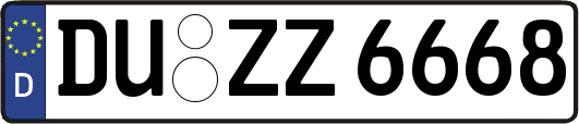 DU-ZZ6668
