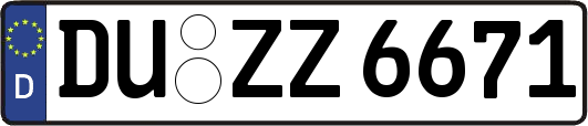 DU-ZZ6671